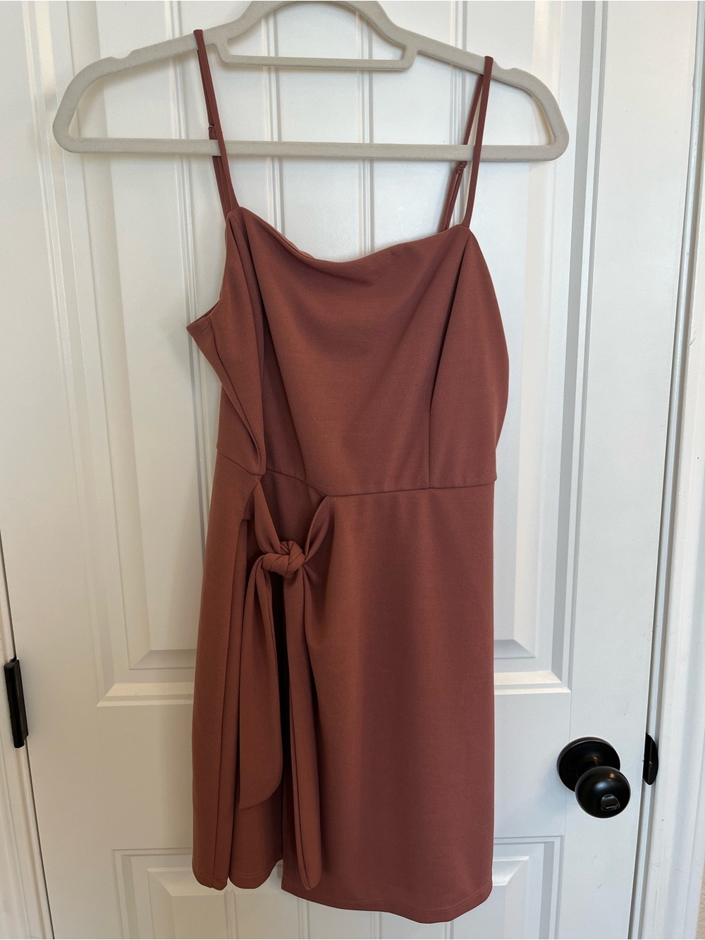 Women's Rust Orange Skirt